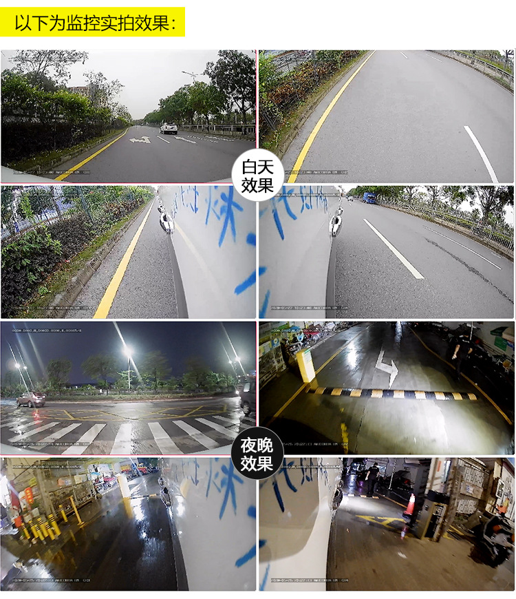 本地4G车载监控 SD卡机4路高清1080P泥头车与货车安全守护